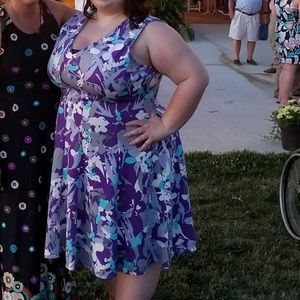 Exposed Zipper Lane Bryant Dress
